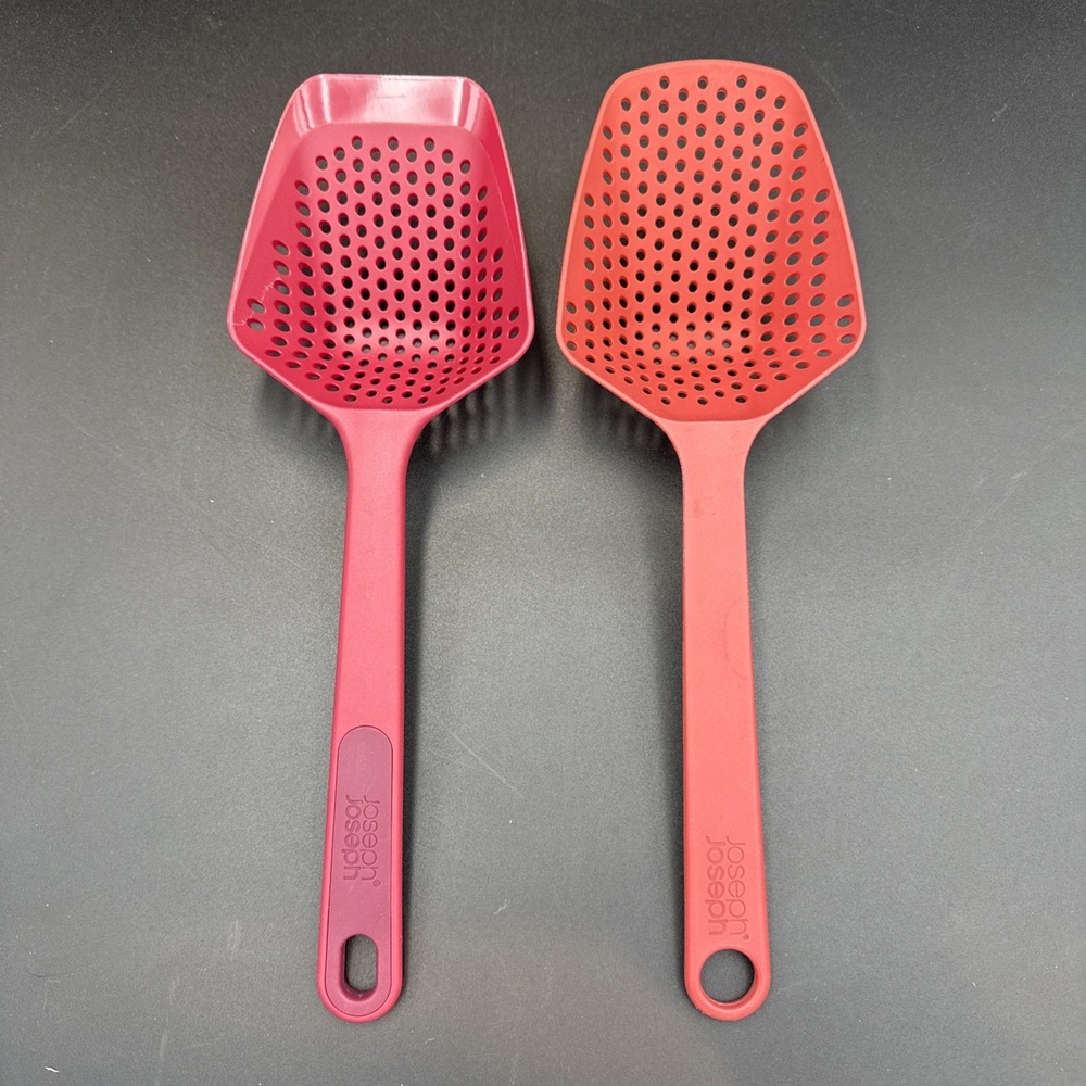 Joseph Joseph Scoop Colanders, Spoon Strainers, Drain and Serv - Set of 2